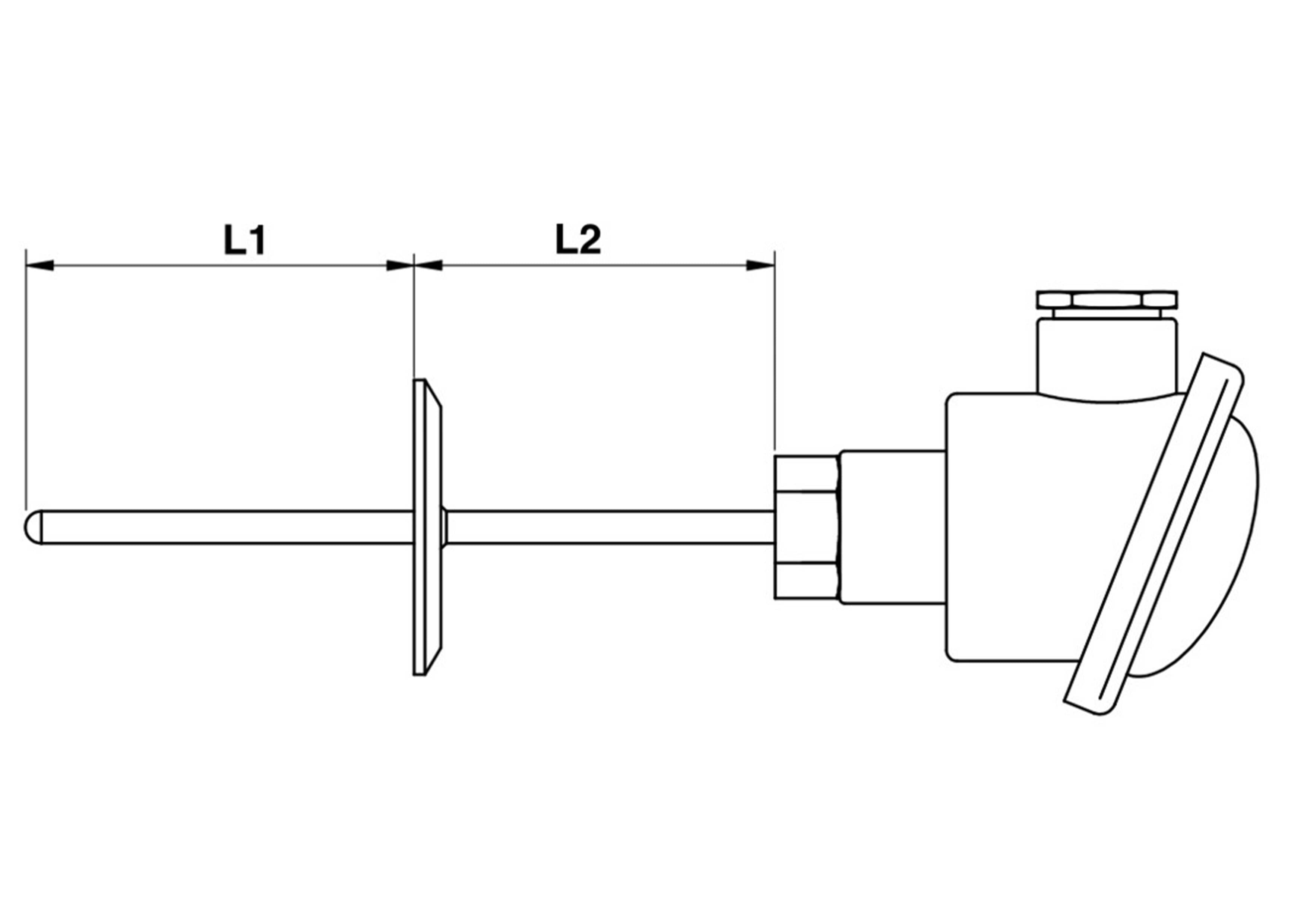 Plan de la sonde E6 Clamp